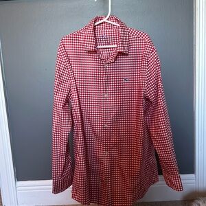 Boys Vinyard vines on the go performance button down size Small (8-10)